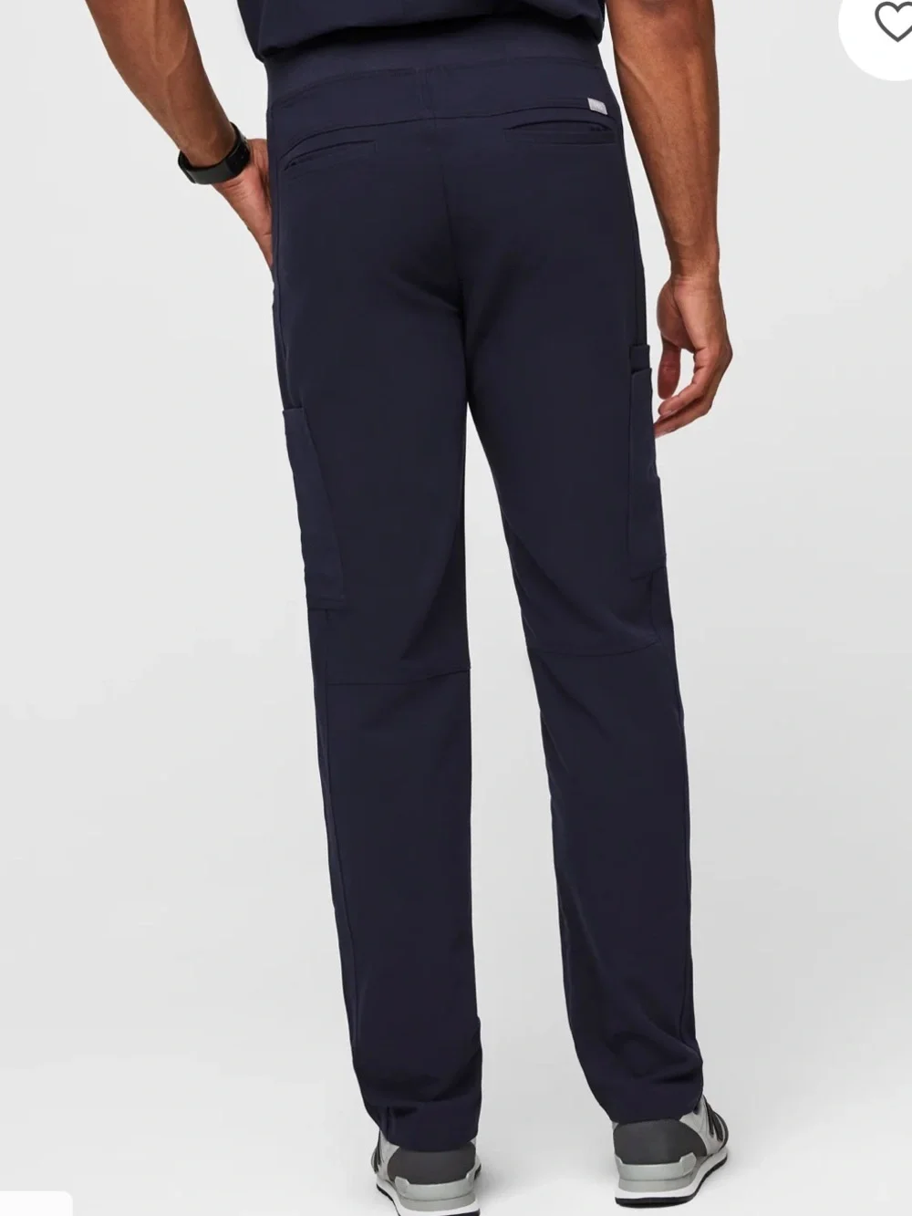 Figs Axim Cargo Scrub Pants in Navy M-386 Size XL